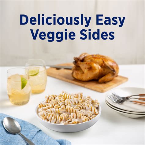 Birds Eye Veggie Pasta Spinach Lentil Rotini Pasta with Alfredo Sauce ...