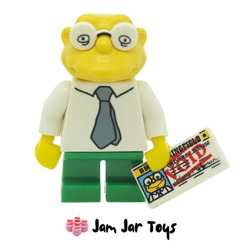 LEGO Hans Moleman Simpsons Series 2 Mini Figure - 71009-10 SIM036