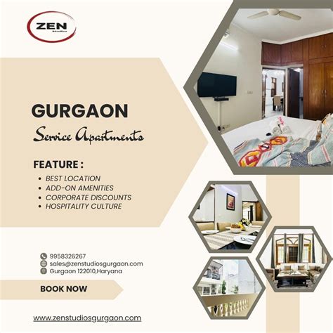 Gurgaon Getaway: Service Apartments Redefining Hospitality Excellence ...