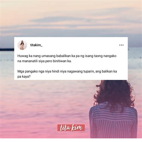 Umaasang Quotes Tita Kim | 'Wag Ka Na Umasa...🤨 | Instagram
