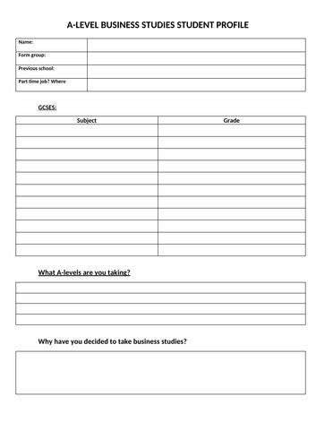 Image result for Student Profile Tutorial