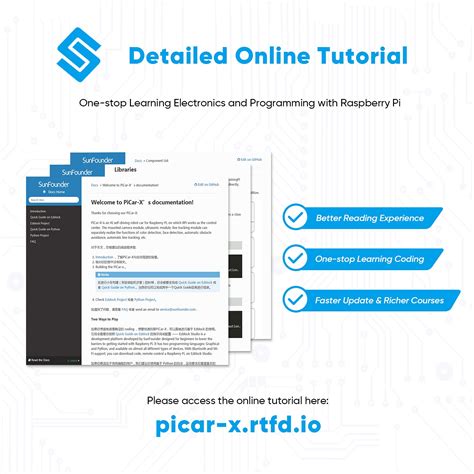 Buy SUNFOUNDER Raspberry Pi Smart Car Kit with Camera - AI Robot Car ...