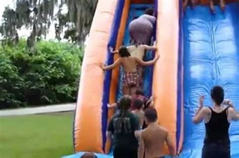 Image result for Pool Slide Fails
