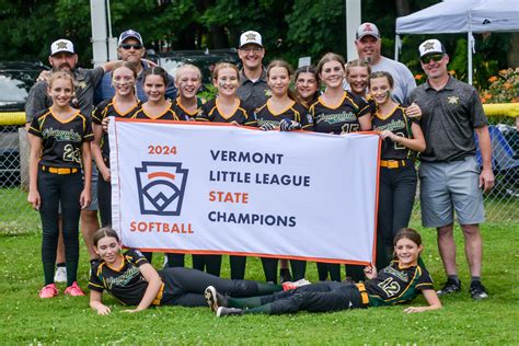 Vermont Little League: 2025 softball state tournament bracket, scores