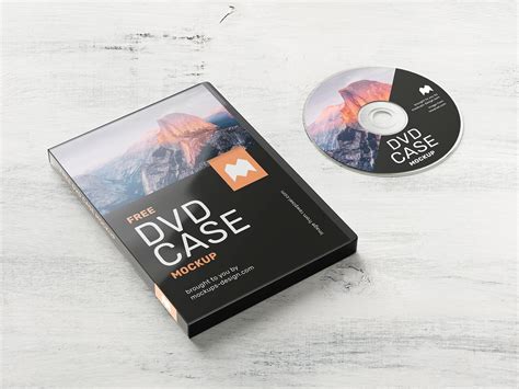 Free DVD Box Disc Case Mockup PSD Set - Good Mockups