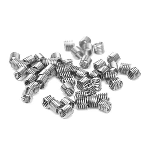 Thread Socket, Thread Repair Insert 50Pcs Wire Thread Insert for ...