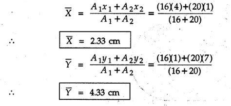 Solved Example & Practice Problems: Centroid of Composite Areas
