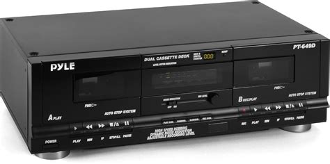 Pyle Home Digital Dual Cassette Deck Media Player India | Ubuy