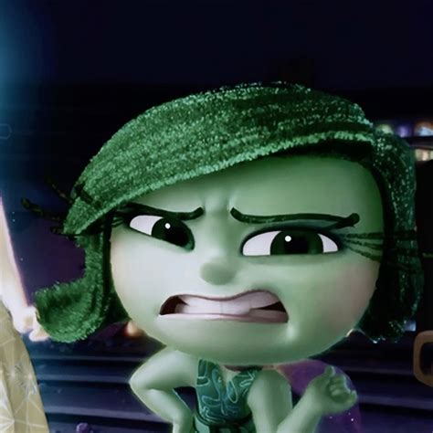 disgust | inside out 2 | Disgust inside out aesthetic, Cartoon crazy ...