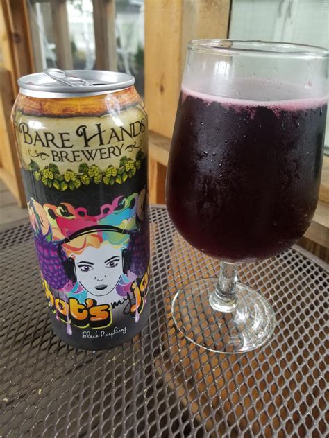 That's My Jam Black Raspberry by Bare Hands Brewery in Granger, IN ...