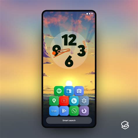 Image result for Android 12 Clock Widget