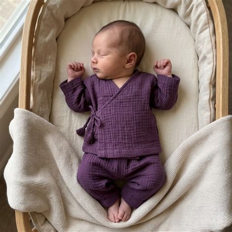 Plum Muslin 3-Piece Jhabla, Pants & Shorts Set – babyaroosa