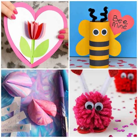 Valentine's Day Crafts For Kids - Super Cute and Easy Valentine Craft ...