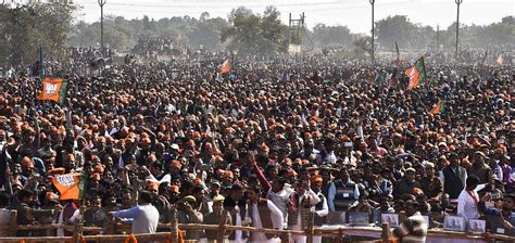 Prime Minister Modi addresses public meeting in Badaun, Uttar pradesh
