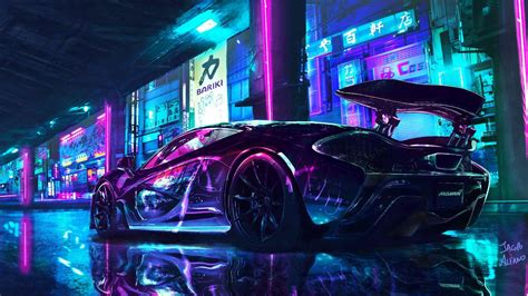 Cyberpunk Car HD Wallpapers - Top Free Cyberpunk Car HD Backgrounds - WallpaperAccess