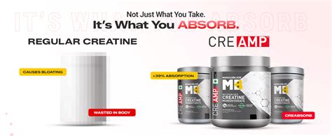 MuscleBlaze Creatine Monohydrate CreAMP™ with CreAbsorb™, Trustified ...