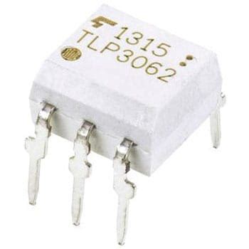 TLP3062(S，C，F) フォトカプラ Toshiba (東芝) TLP3062(S，C，F)， トライアック出力， 5-Pin 1袋(5 ...