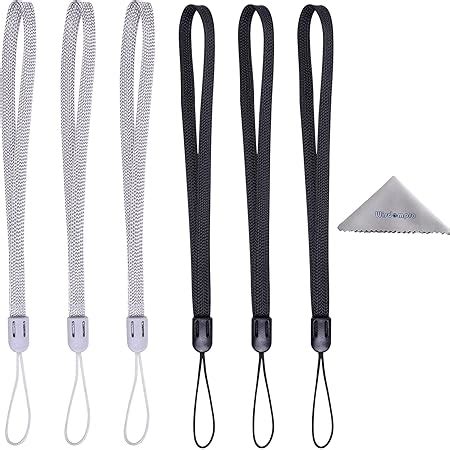 Enfain Hand Wrist Strap Lanyard for USB Flash Drive, 10 Pack (10 Colors ...