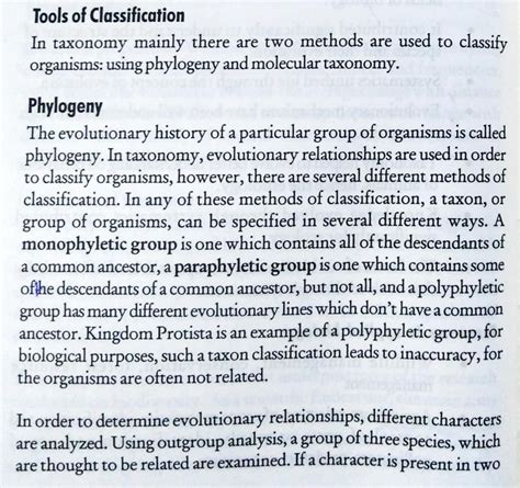 Tools of taxonomy - Tools of Clasification In taxonomy mainly there are ...