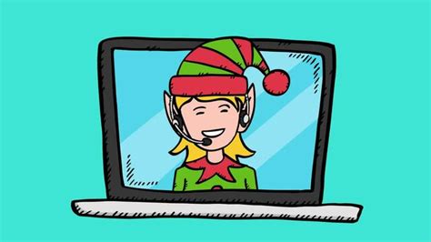 Image result for Elf On Computer