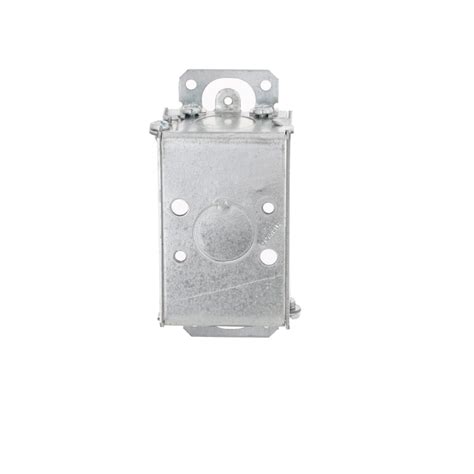Hubbell RACO 1-Gang Galvanized Steel New Work/Old Work Switch/Outlet ...