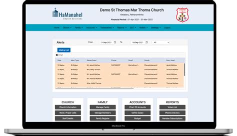 Church Management Software | Mobile Apps For Church - Ha Manahel