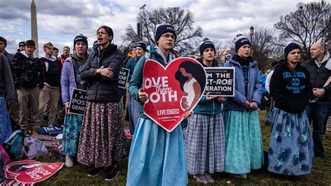 March for Life Anti-Abortion Rally Held For First Time Since Roe’s ...