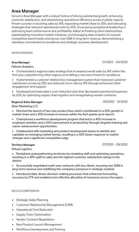 Image result for Job CV Examples