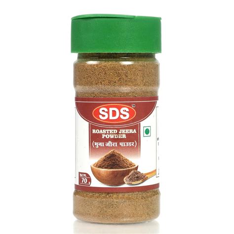 SDS Roasted Jeera Powder: The Essence of Toasted Cumin - 70g (Pack of 1 ...