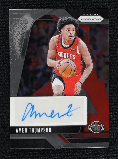 2024-25 Panini Prizm - Signatures Amen Thompson #SIG-ATR (AU) for sale ...