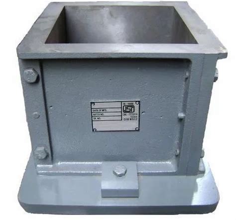 Cement and Concrete Testing Products - Isi Certified Cast Iron Cube ...