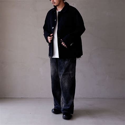(anc-jk37) / ANCELLM (アンセルム) / TWEED CRASH JACKET（ツイードクラッシュジャケット）/ メール便 ...