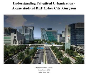 Understanding Privatised Urbanization - DLF, Gurgaon | CEPT - Portfolio