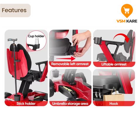 Shop All Terrain Motorised Wheelchair - Premium Foldable Electric ...