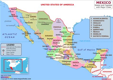 Mexico Map 的图像结果
