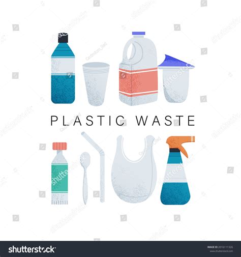 Biodegradable And Non Biodegradable Clipart People