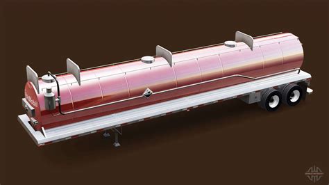 Haut ExxonMobil auf den Behälter für Säuren für American Truck Simulator