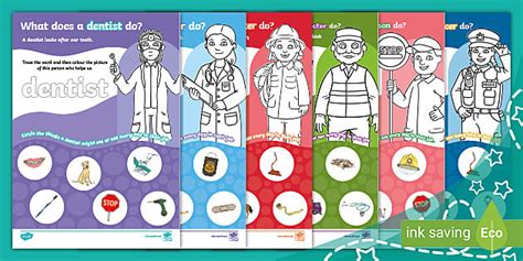 People Who Help Us Activity Sheets Pack