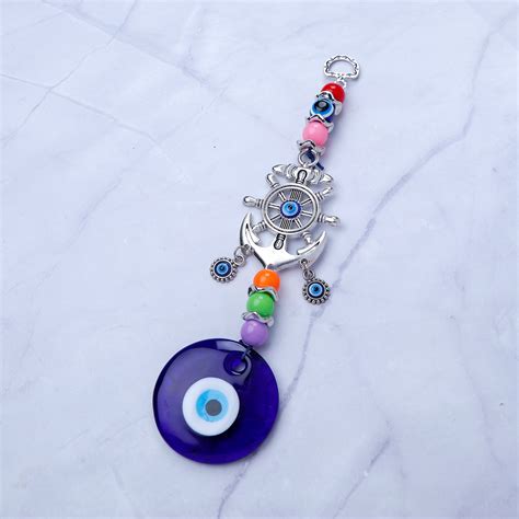 Pirate Anchor Evil Eye Hanging