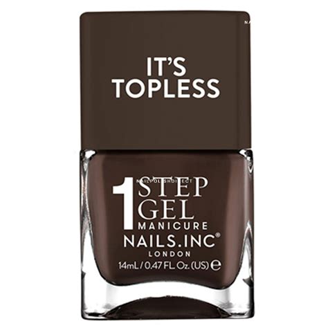 Nails Inc Vegan Friendly 4-in-1 It's Topless Nail Polish - Kourtney ...