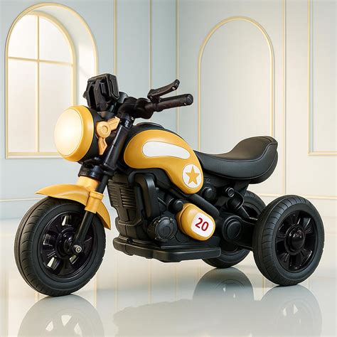 Kidsmate Pro Racer Electric Ride-On Bike for Kids | 3-Wheel ...