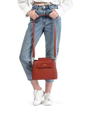 Buy Fastrack Red Chic Compact Sling Bag (Set of 2) Online