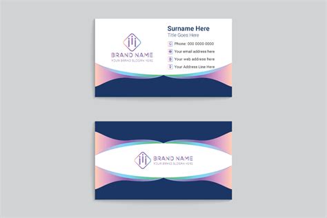 Clean Business Card Design 的图像结果