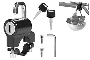 Bitnex Motorcycle Helmet Lock，Motorbike Accessories,Bike Handlebar ...