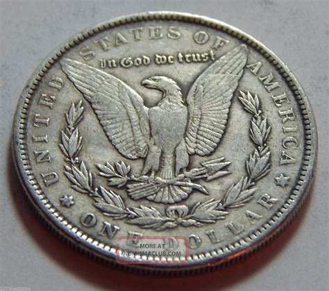 1890 Us Morgan Silver Dollar Coin