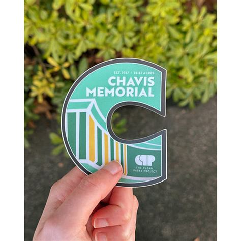 John Chavis Memorial Park Sticker - DECO Raleigh