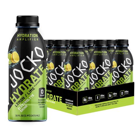 Jocko Fuel Hydrate Electrolyte Drinks Sports Drink Hydration Amplifier ...