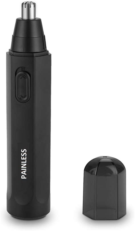 Painless 2025 2-in-1 battery powered Nose & Ear Hair Trimmer ...