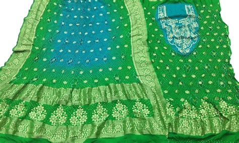 Bandhani Georgette Suit Set