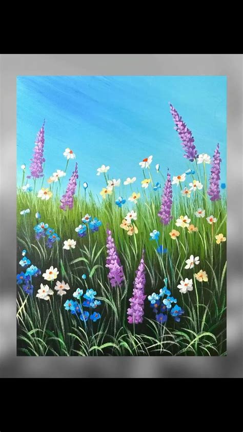 easy acrylic painting ideas on canvas for beginners step by step easy ...